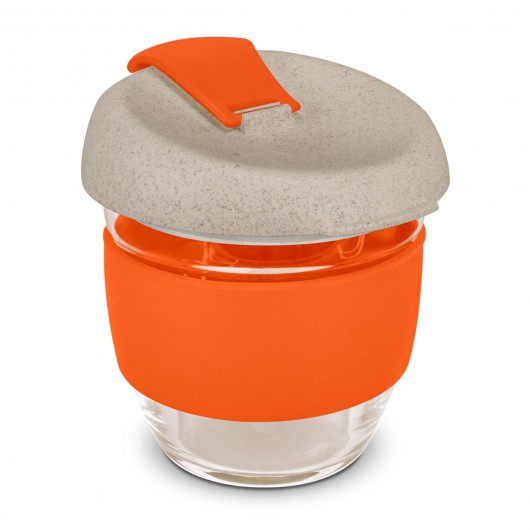 Orange 250mL Natura Glass Cups